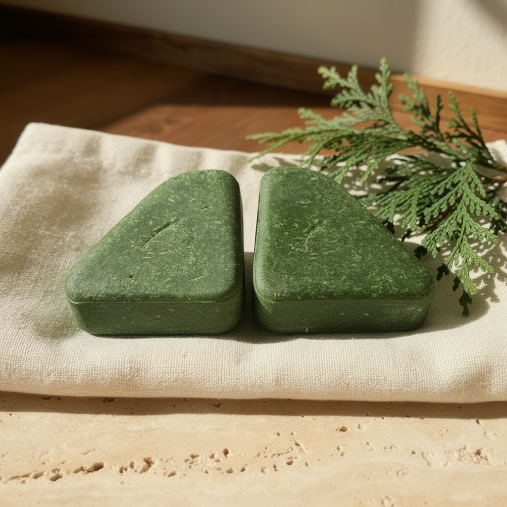 Cebo + Usman herbal shampoo bars, sample